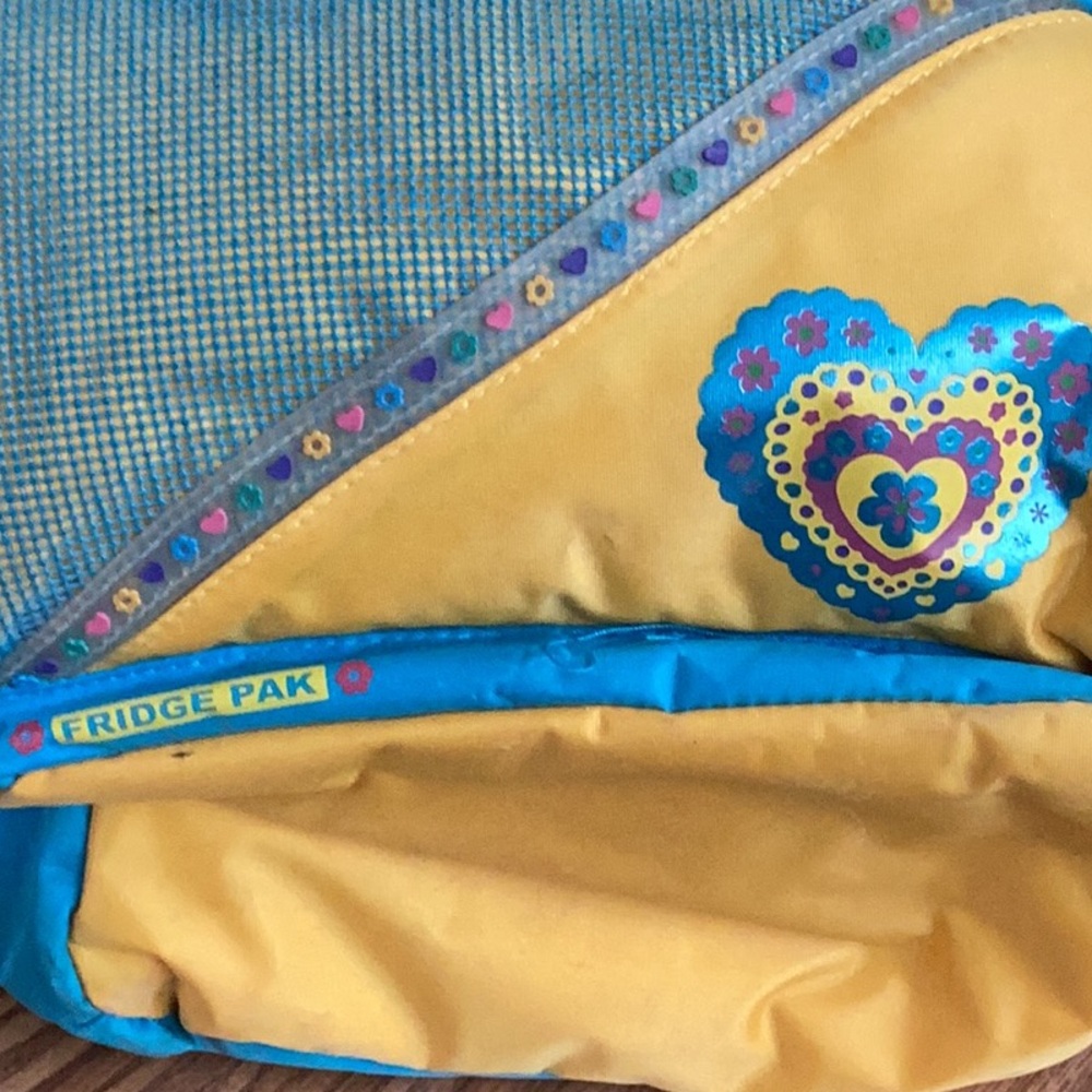 🦋  1980’s vintage Fridge Pak DEADSTOCK TURQUOISE & DAFFODIL YELLOW